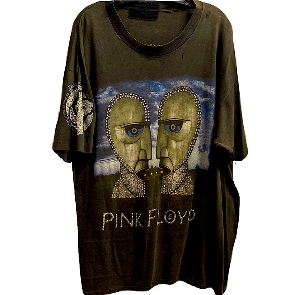 The Great China Wall Pink Floyd collectible Black Short Sleeve Tee - Picture 1 of 16